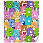 Care Bears, Adorable, Art Canvas 8  x 10 