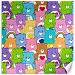 Care Bears, Adorable, Art Canvas 12  x 12 