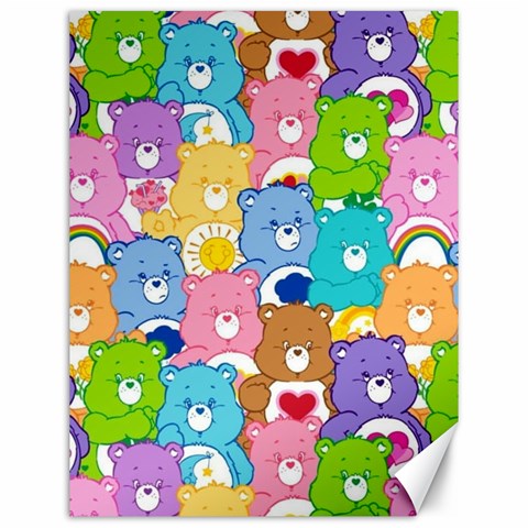 Care Bears, Adorable, Art Canvas 12  x 16  from ArtsNow.com 11.86 x15.41  Canvas - 1