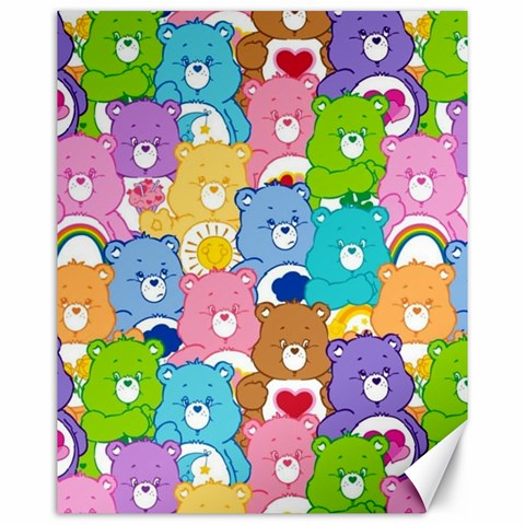 Care Bears, Adorable, Art Canvas 16  x 20  from ArtsNow.com 15.75 x19.29  Canvas - 1