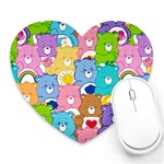 Care Bears, Adorable, Art Heart Mousepad