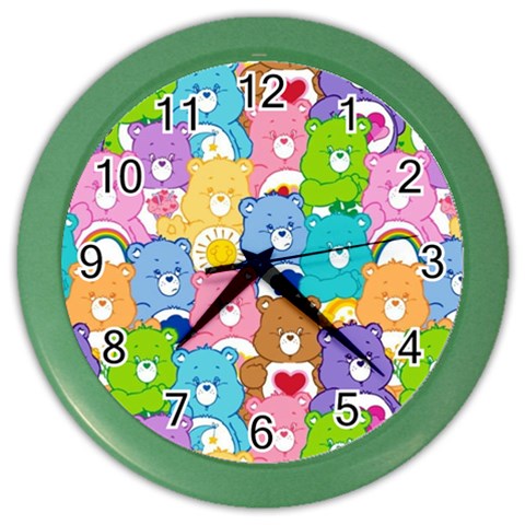 Care Bears, Adorable, Art Color Wall Clock from ArtsNow.com Front