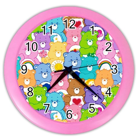 Care Bears, Adorable, Art Color Wall Clock from ArtsNow.com Front