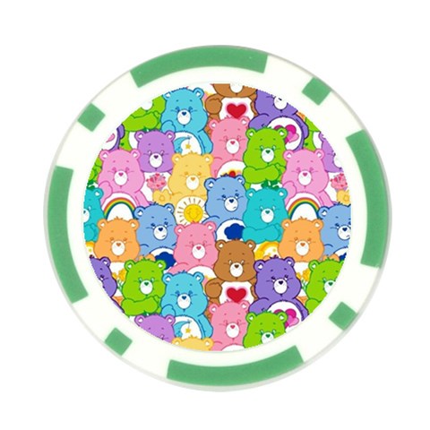 Care Bears, Adorable, Art Poker Chip Card Guard from ArtsNow.com Front