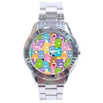 Care Bears, Adorable, Art Stainless Steel Analogue Watch