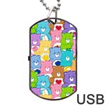 Care Bears, Adorable, Art Dog Tag USB Flash (One Side)