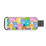 Care Bears, Adorable, Art Portable USB Flash (One Side)