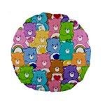 Care Bears, Adorable, Art Standard 15  Premium Round Cushions