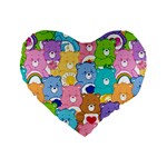 Care Bears, Adorable, Art Standard 16  Premium Heart Shape Cushions