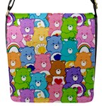 Care Bears, Adorable, Art Flap Closure Messenger Bag (S)