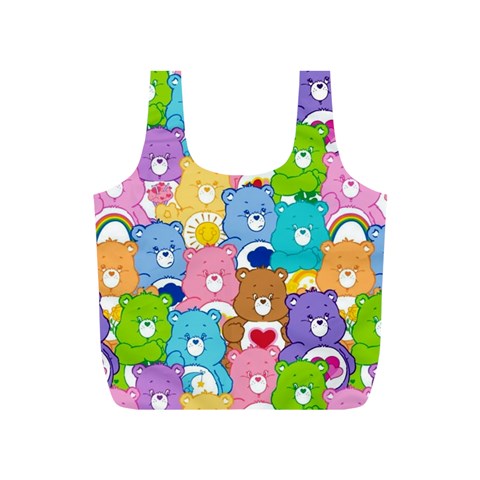 Care Bears, Adorable, Art Full Print Recycle Bag (S) from ArtsNow.com Back