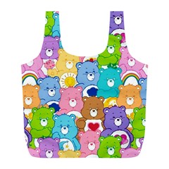 Care Bears, Adorable, Art Full Print Recycle Bag (L) from ArtsNow.com Front