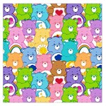 Care Bears, Adorable, Art Square Satin Scarf (36  x 36 )