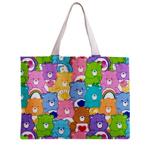 Care Bears, Adorable, Art Zipper Mini Tote Bag from ArtsNow.com Front