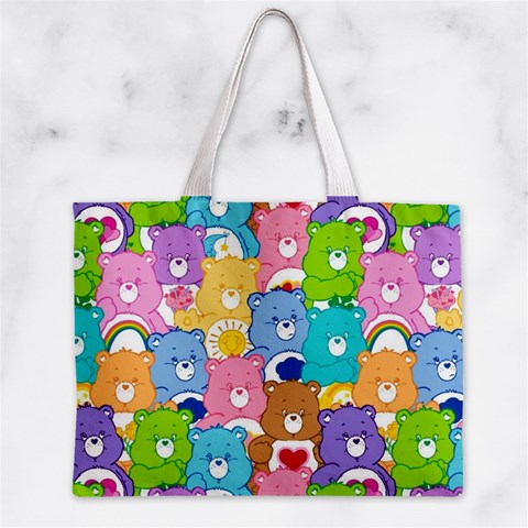 Care Bears, Adorable, Art Zipper Mini Tote Bag from ArtsNow.com Back