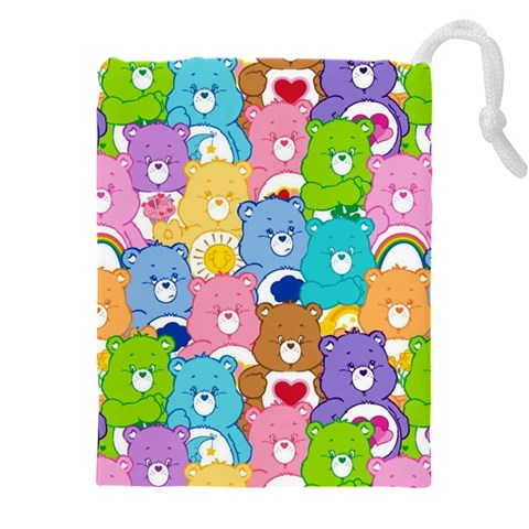 Care Bears, Adorable, Art Drawstring Pouch (4XL) from ArtsNow.com Front