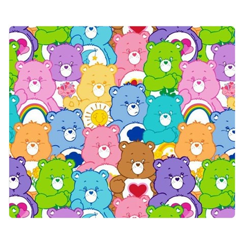 Care Bears, Adorable, Art Premium Plush Fleece Blanket (Small) from ArtsNow.com 50 x40  Blanket Front