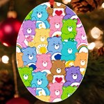 Care Bears, Adorable, Art UV Print Acrylic Ornament Oval