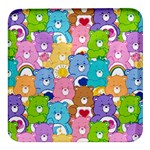 Care Bears, Adorable, Art Square Glass Fridge Magnet (4 pack)