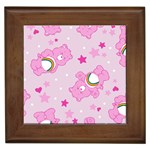 Cheer Bear Pink, Care, Care Bears, Cartoon Framed Tile