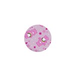 Cheer Bear Pink, Care, Care Bears, Cartoon 1  Mini Buttons