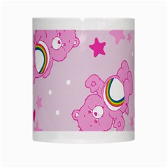 Cheer Bear Pink, Care, Care Bears, Cartoon White Mug from ArtsNow.com Center