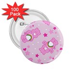 Cheer Bear Pink, Care, Care Bears, Cartoon 2.25  Buttons (100 pack) 