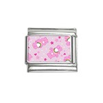 Cheer Bear Pink, Care, Care Bears, Cartoon Italian Charm (9mm)