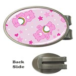 Cheer Bear Pink, Care, Care Bears, Cartoon Money Clips (Oval) 