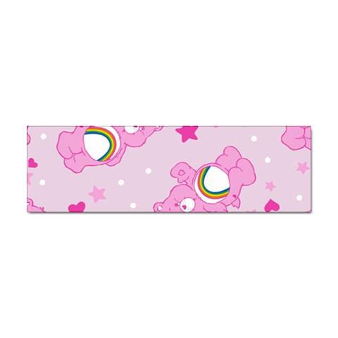 Cheer Bear Pink, Care, Care Bears, Cartoon Sticker (Bumper) from ArtsNow.com Front