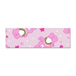 Cheer Bear Pink, Care, Care Bears, Cartoon Sticker (Bumper)