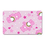 Cheer Bear Pink, Care, Care Bears, Cartoon Magnet (Rectangular)