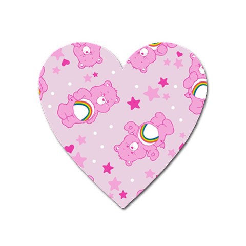 Cheer Bear Pink, Care, Care Bears, Cartoon Heart Magnet from ArtsNow.com Front