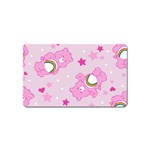 Cheer Bear Pink, Care, Care Bears, Cartoon Magnet (Name Card)