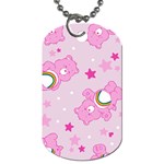 Cheer Bear Pink, Care, Care Bears, Cartoon Dog Tag (One Side)