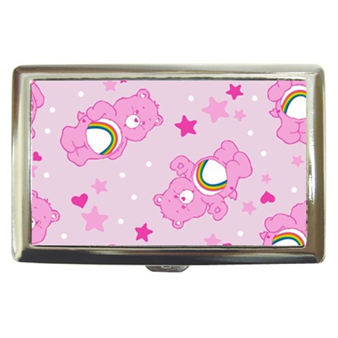 Cheer Bear Pink, Care, Care Bears, Cartoon Cigarette Money Case from ArtsNow.com Front