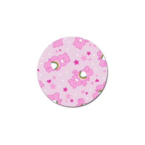 Cheer Bear Pink, Care, Care Bears, Cartoon Golf Ball Marker (10 pack) from ArtsNow.com Front