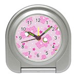 Cheer Bear Pink, Care, Care Bears, Cartoon Travel Alarm Clock