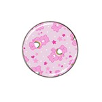 Cheer Bear Pink, Care, Care Bears, Cartoon Hat Clip Ball Marker