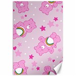 Cheer Bear Pink, Care, Care Bears, Cartoon Canvas 20  x 30 