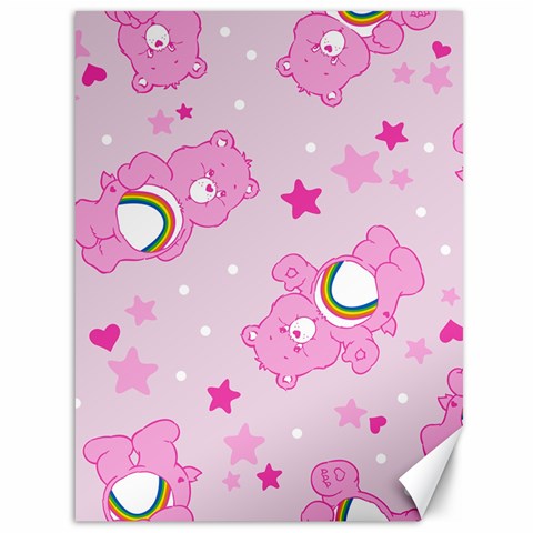 Cheer Bear Pink, Care, Care Bears, Cartoon Canvas 36  x 48  from ArtsNow.com 35.26 x46.15  Canvas - 1