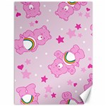 Cheer Bear Pink, Care, Care Bears, Cartoon Canvas 36  x 48 