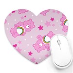 Cheer Bear Pink, Care, Care Bears, Cartoon Heart Mousepad