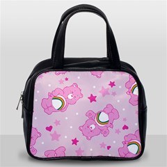 Cheer Bear Pink, Care, Care Bears, Cartoon Classic Handbag (Two Sides) from ArtsNow.com Back