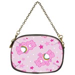 Cheer Bear Pink, Care, Care Bears, Cartoon Chain Purse (One Side)