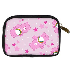 Cheer Bear Pink, Care, Care Bears, Cartoon Digital Camera Leather Case from ArtsNow.com Back