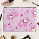 Cheer Bear Pink, Care, Care Bears, Cartoon Cosmetic Bag (XL)