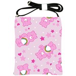 Cheer Bear Pink, Care, Care Bears, Cartoon Shoulder Sling Bag