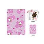 Cheer Bear Pink, Care, Care Bears, Cartoon Playing Cards Single Design (Mini)