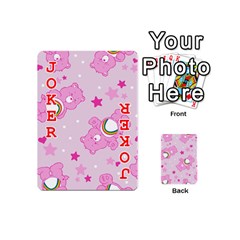 Cheer Bear Pink, Care, Care Bears, Cartoon Playing Cards 54 Designs (Mini) from ArtsNow.com Front - Joker2